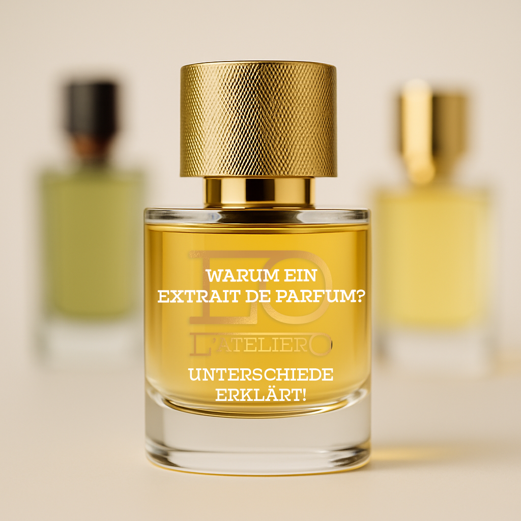 Parfum-Konzentrationen im Vergleich: Extrait, Eau de Parfum, Eau de Toilette & Cologne