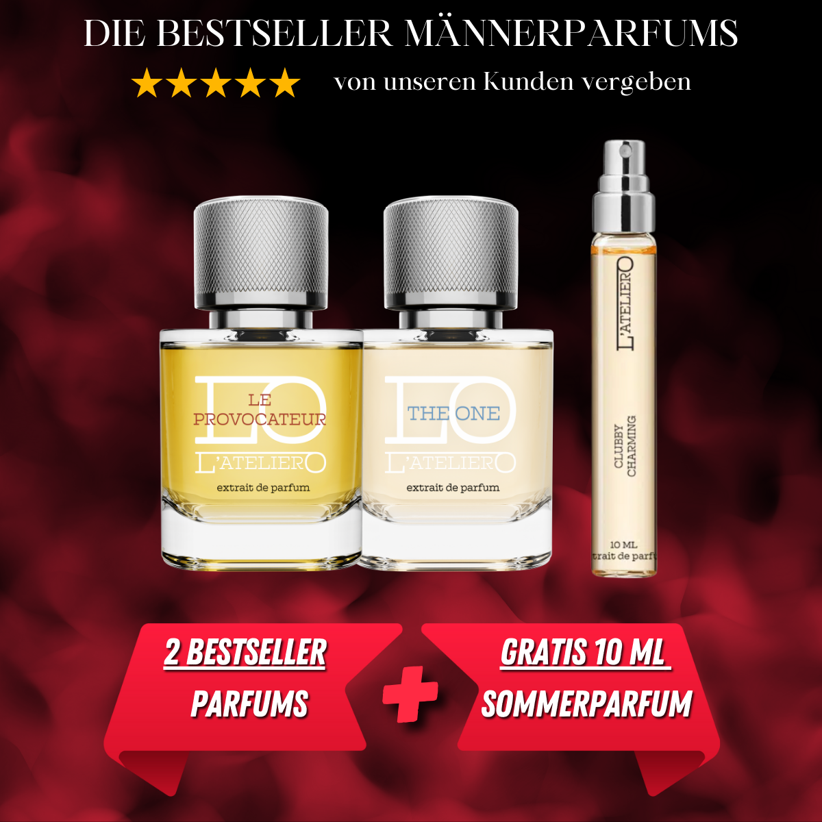Bestseller Männer-Bundle - 2 + 1 Gratis